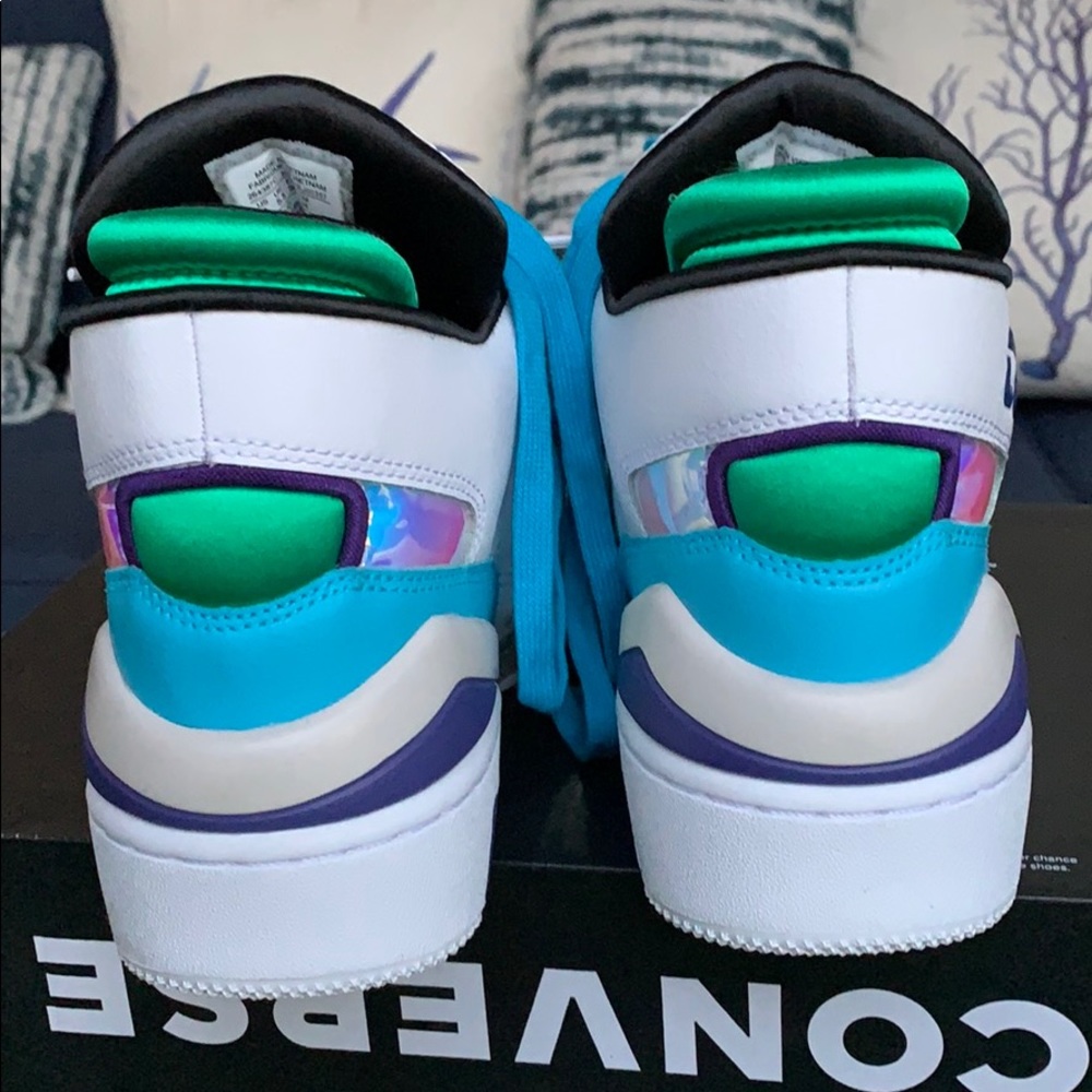 Converse ERX 260 MID Wht/court purple/bold Jade Wm - Picture 8 of 16
